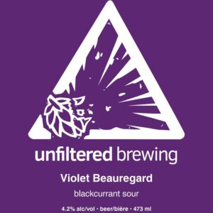 Violet Beauregard Currant+Cherry+Blueberry Sour 473ml｜4.2% abv