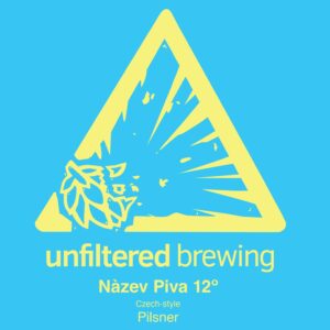 Název Piva 12° Czech-style Pilsner 473ml|5.0% abv